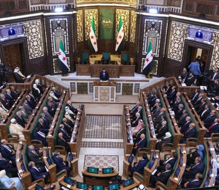سوريا..افتتاح أولى جلسات مجلس الشعب بحضور الشرع
