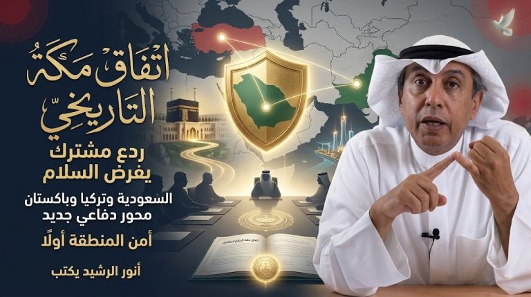 أنور الرشيد يكتب: اتفاق مكة التاريخي سيفرض السلام في المنطقة