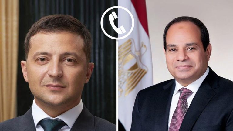 السيسي لزيلنسكي: مستعدون لدعم تسوية سياسية تنهي الحرب الروسية الأوكرانية