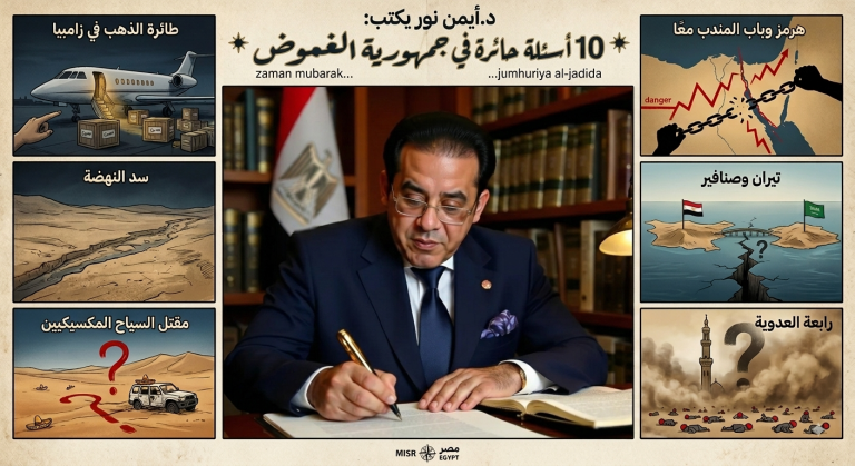 د.أيمن نور يكتب: 10 أسئلة حائرة في جمهورية الغموض