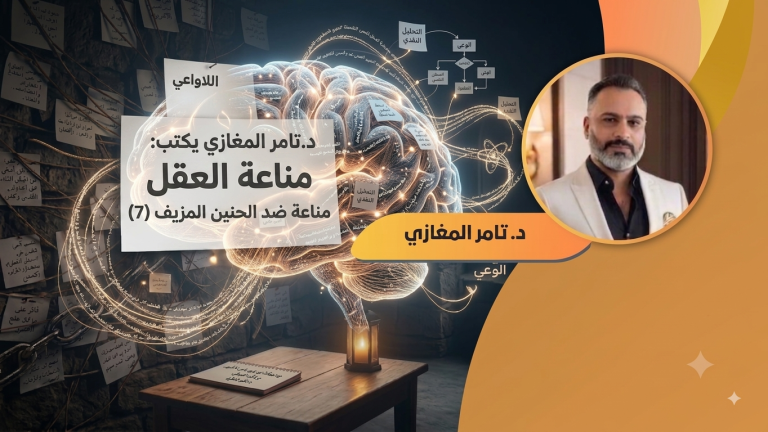 د.تامر المغازي يكتب: مناعة العقل مناعة ضد الحنين المزيف (7)