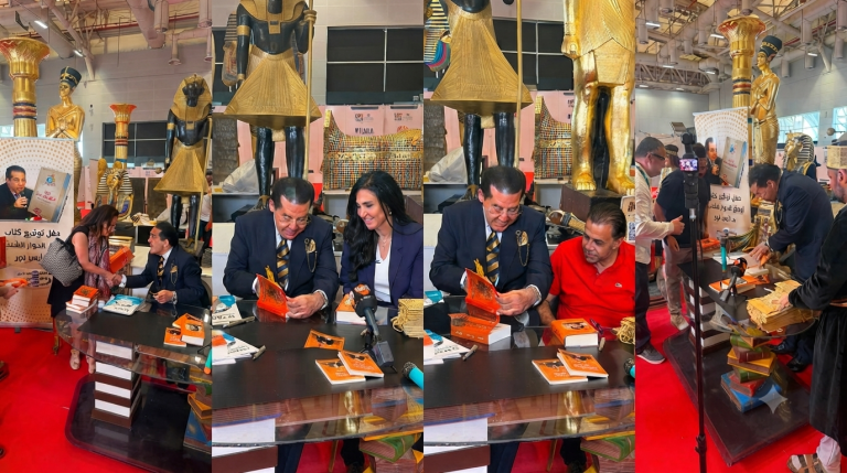 د.أيمن نور يدشن حفل توقيع أحدث مؤلفاته في معرض إسطنبول الدولي للكتاب العربي