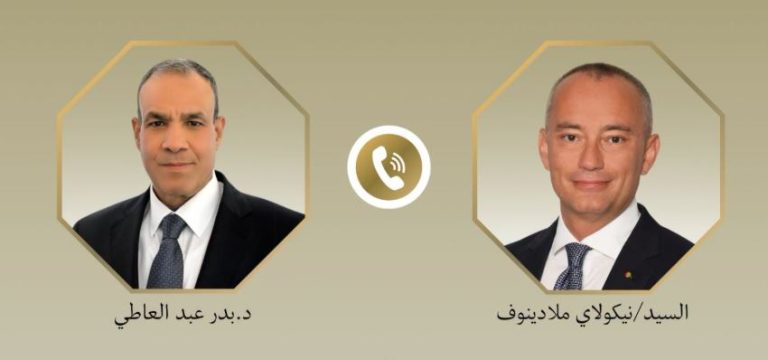 بدر عبد العاطي يشدد على ضرورة تمكين اللجنة الوطنية لإدارة غزة