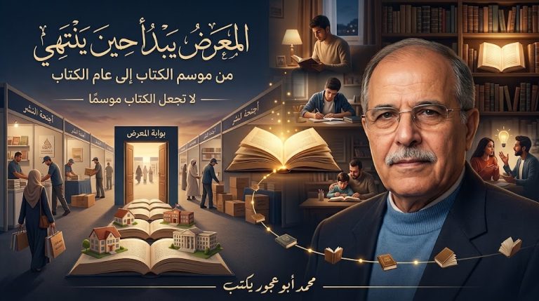 محمد أبو عجور يكتب: المعرض يبدأ حين ينتهي.. من موسم الكتاب إلى عام الكتاب