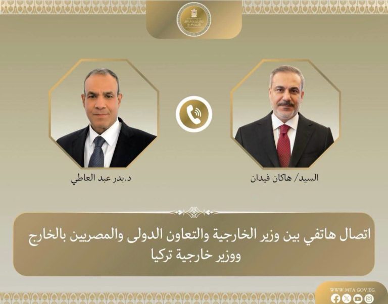 وزيرا خارجية مصر وتركيا يبحثان سبل تعزيز التعاون الثنائي ومستجدات الأوضاع الإقليمية