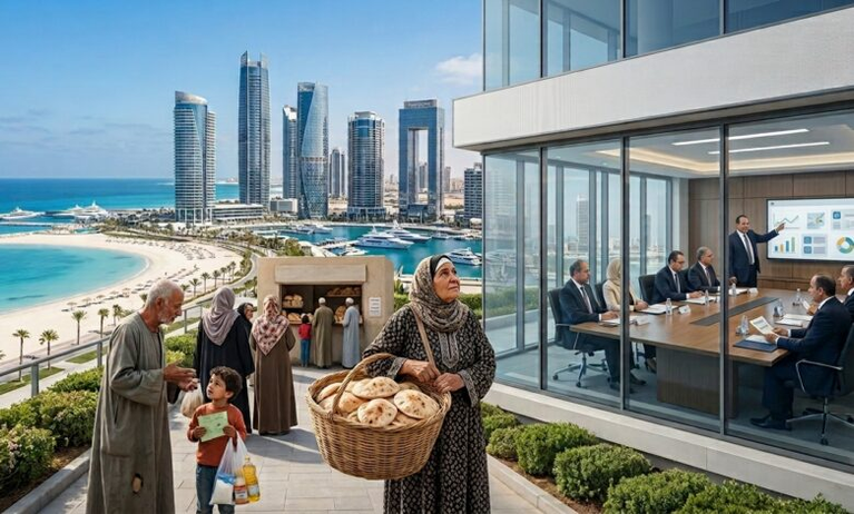 من قلب مدينة الأثرياء.. الحكومة تحسم مصير دعم الفقراء والخبز بالعلمين
