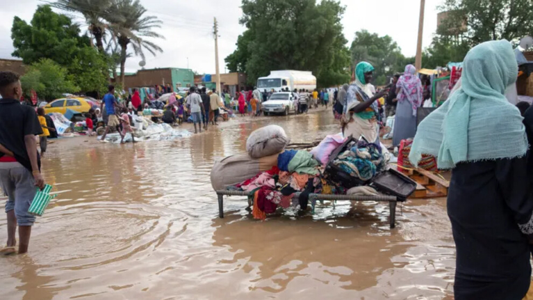 كارثة جوية تضرب السودان.. السيول تدمر عشرات المنازل وتشرد 63 أسرة