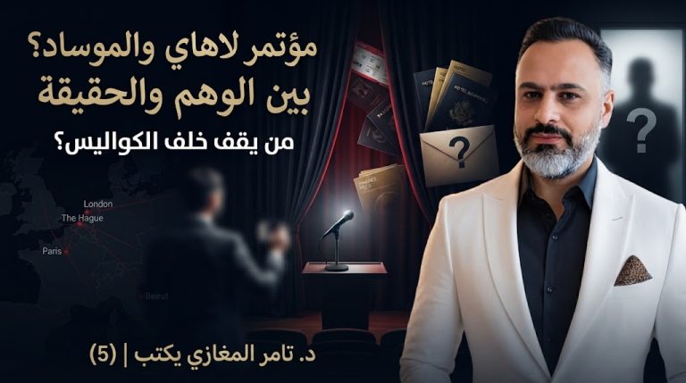 د. تامر المغازي يكتب: مؤتمر لاهاي والموساد.. بين الوهم والحقيقة (5)