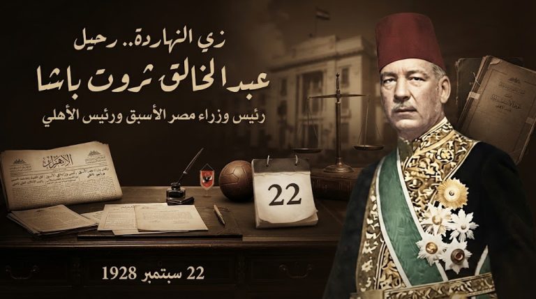 زي النهاردة.. وفاة عبد الخالق ثروت باشا رئيس وزراء مصر الأسبق وأول مصري يتولى منصب النائب العام
