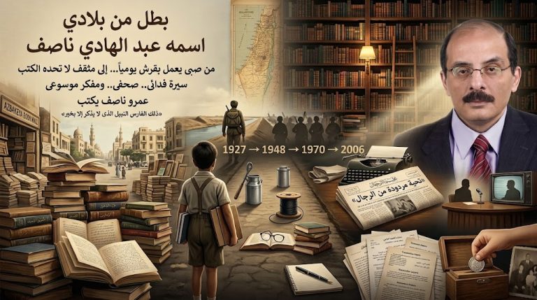 عمرو ناصف يكتب: بطل من بلادي اسمه عبد الهادي ناصف