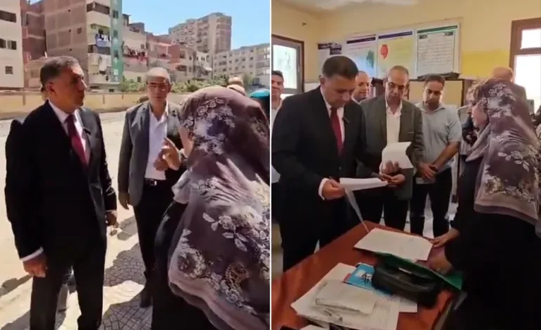 بالأدلة الدامغة: مديرة مدرسة تفحم محافظ القليوبية وتتصدى لقراراته