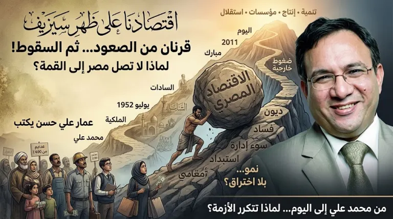 عمار علي حسن يكتب: اقتصادنا على ظهر سيزيف.. صعود شاق وهبوط متكرر