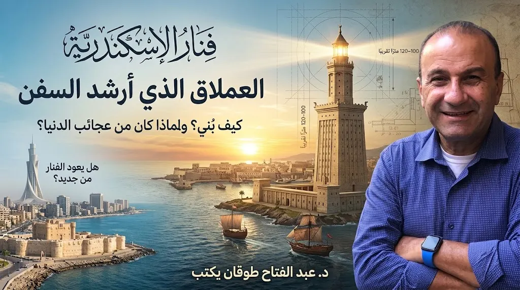 د.عبد الفتاح طوقان يكتب: فنار الإسكندرية: عملاق هندسي يرشد السفن