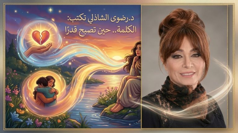 د.رضوى الشاذلي تكتب: الكلمة.. حين تصبح قدرا