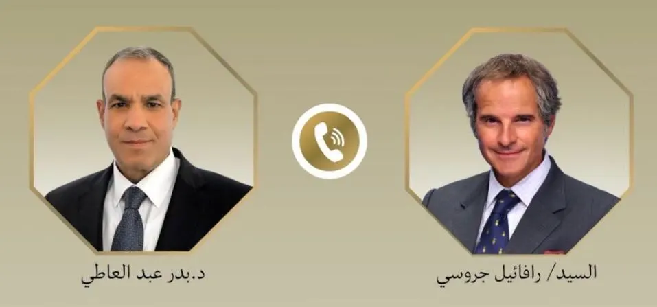 بدر عبد العاطي يبحث مع مدير وكالة الطاقة الذرية التطورات الإقليمية