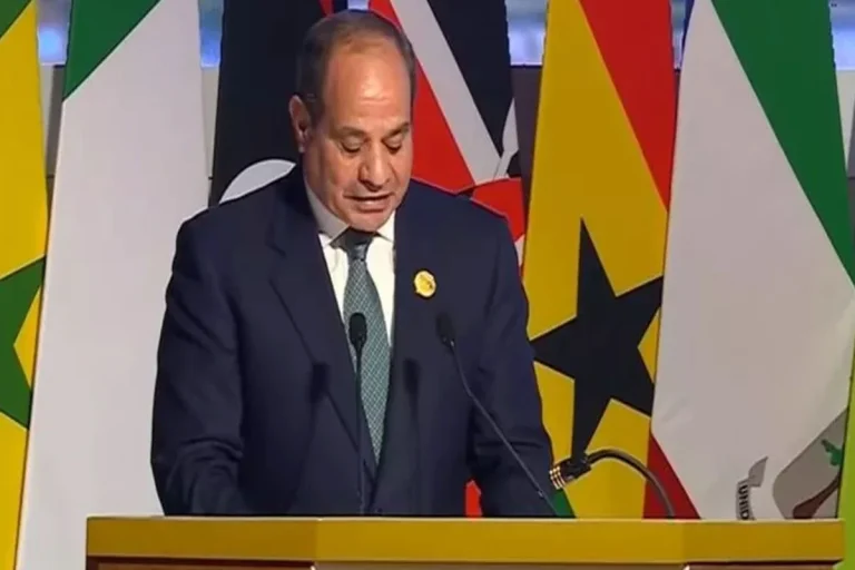 السيسي: مصر ترفض التدخلات الخارجية وتدعو لاحترام سيادة الدول الأفريقية ووحدة أراضيها