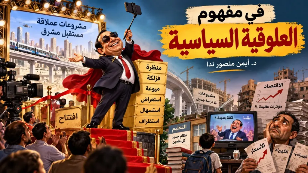 د. أيمن منصور ندا يكتب: في مفهوم العلوقية السياسية!