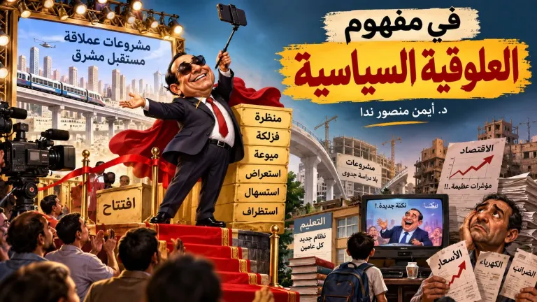 د. أيمن منصور ندا يكتب: في مفهوم العلوقية السياسية!