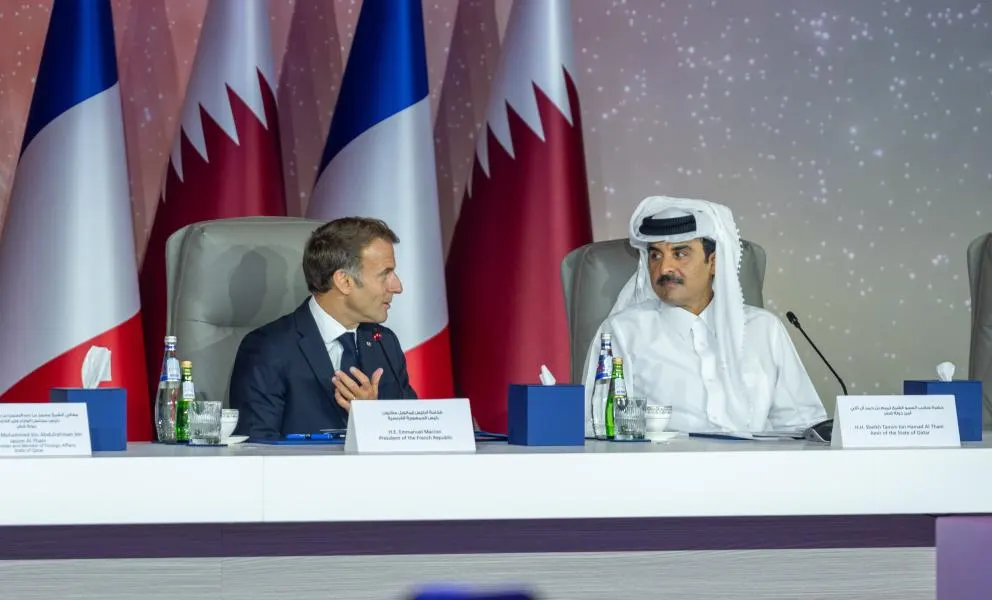 قطر وفرنسا تُدينان الهجمات الإيرانية وتُعلنان إطلاق مرحلة جديدة من الشراكة
