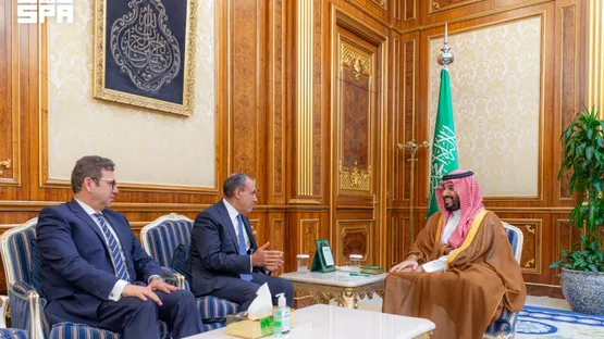 ولي العهد السعودي يتسلم رسالة خطية للملك سلمان من الرئيس السيسي