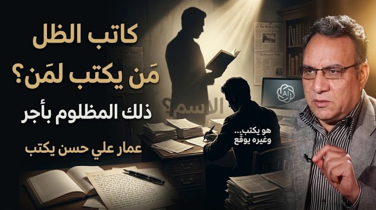 عمار علي حسن يكتب: كاتب الظل.. ذلك المظلوم بأجر