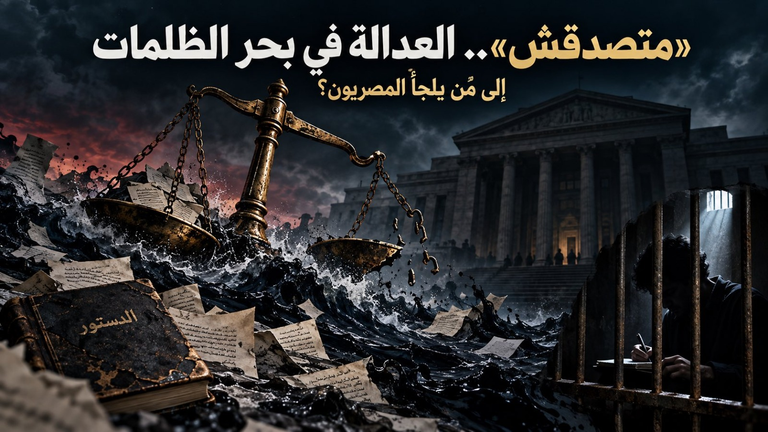 أسامة رشدي يكتب: “متصدقش”.. العدالة في بحر الظلمات فإلى من يلجأ المصريون؟
