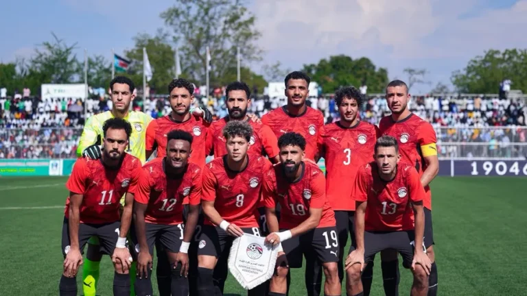 منتخب مصر يستعد لمواجهة جنوب إفريقيا غدا