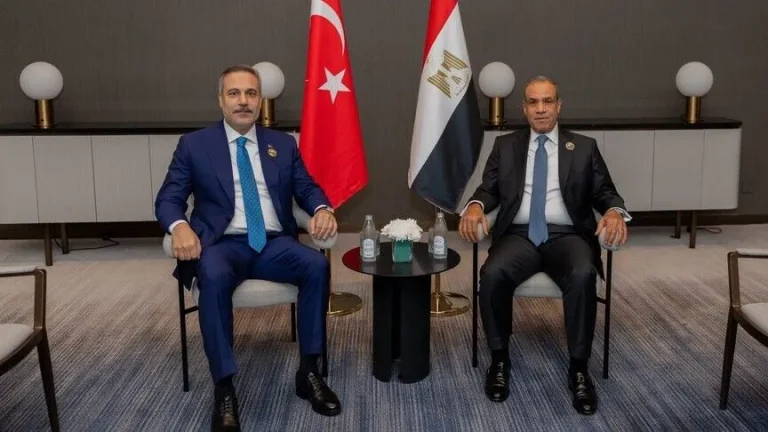 وزير خارجية مصر يلتقي نظيره التركي في بغداد على هامش اجتماع «التعاون الإسلامي»